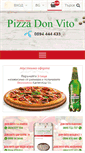 Mobile Screenshot of pizzadonvito.bg
